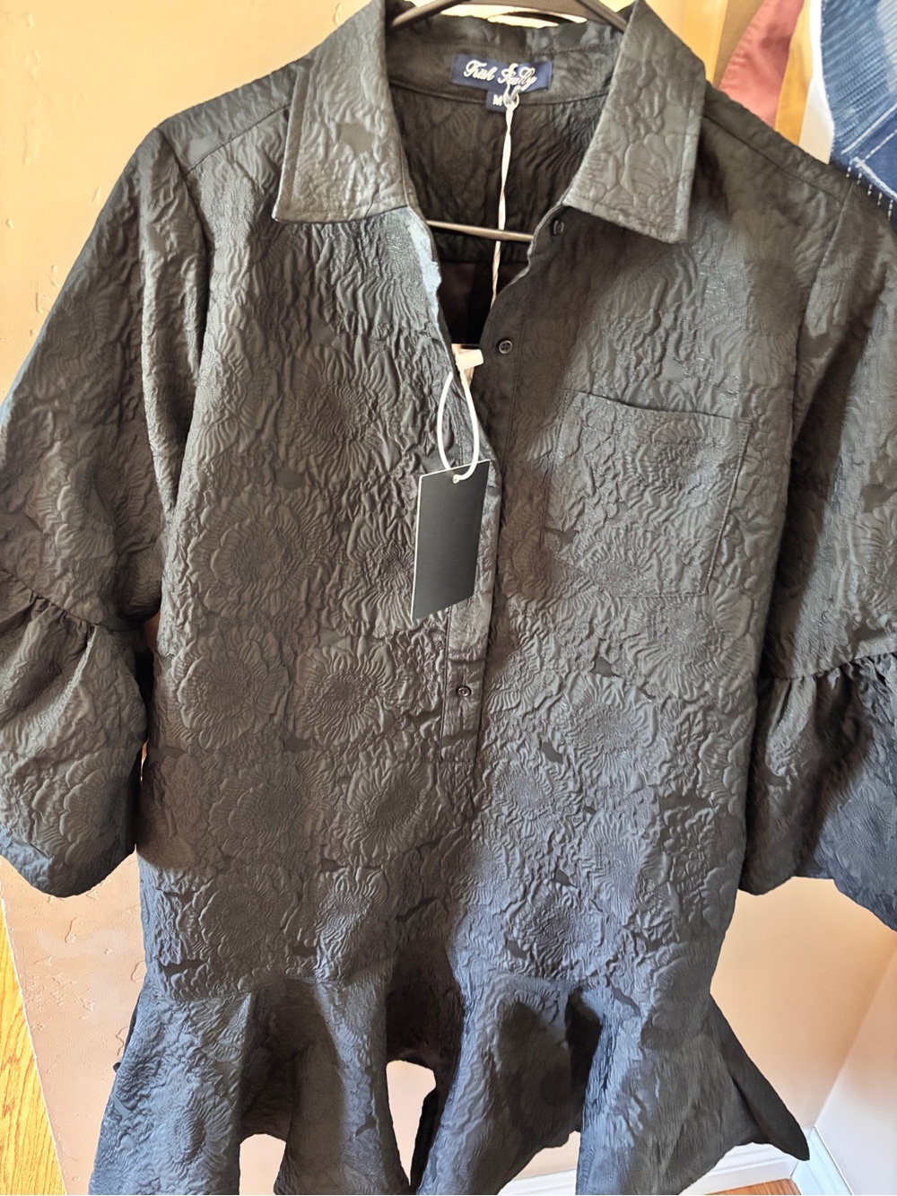NWT Noor Dress size med black - Picture 9 of 10